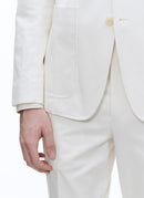 Fursac - Veste En Gabardine De Coton - Écru - Homme