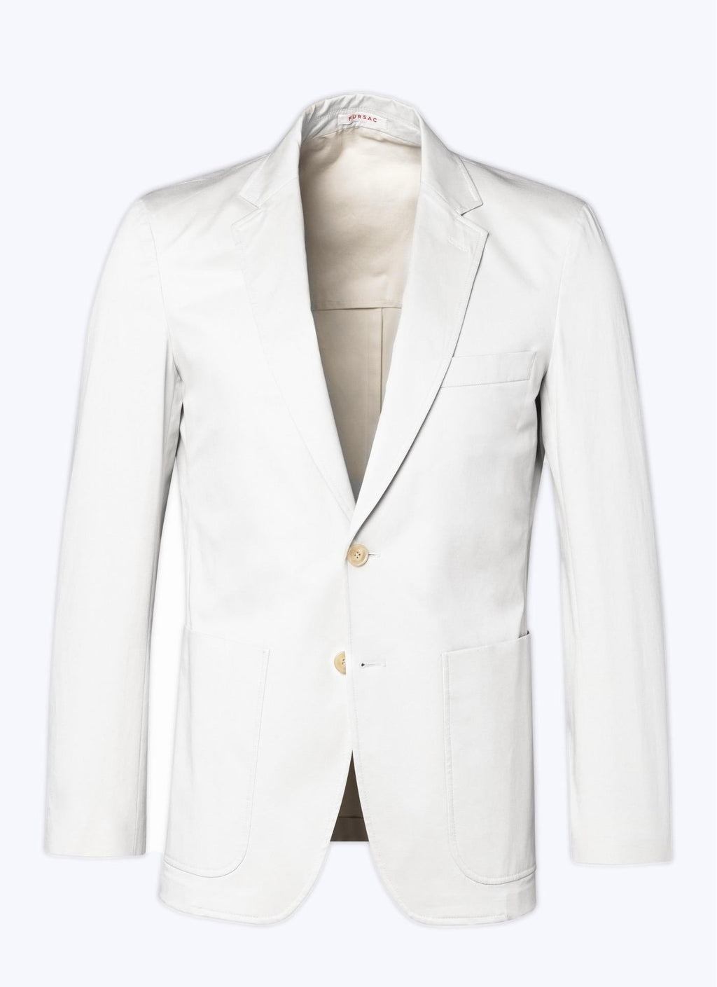 Fursac - Chaqueta de gabardina de algodón - Crudo - Hombre