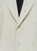 Fursac - Veste En Gabardine De Coton - Beige - Homme