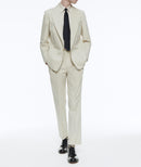 Fursac - Veste En Gabardine De Coton - Beige - Homme