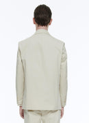 Fursac - Veste En Gabardine De Coton - Beige - Homme