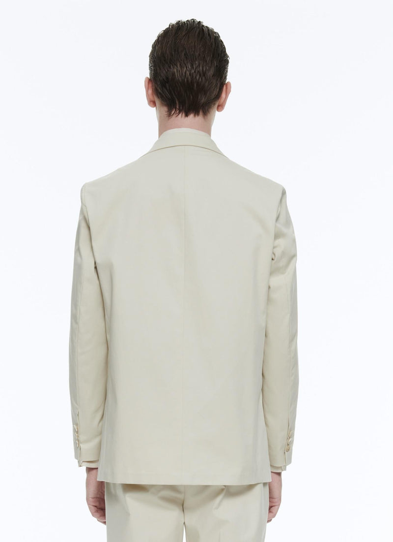 Fursac - Veste En Gabardine De Coton - Beige - Homme
