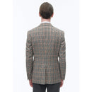 Veste Ajustée À Motif Pied De Poule - Noir Et Blanc