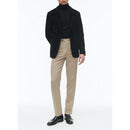 Blazer En Cuir Suedine - Noir