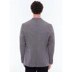 Veste Pied De Poule Noir Et Blanc Légère - Noir Et Blanc