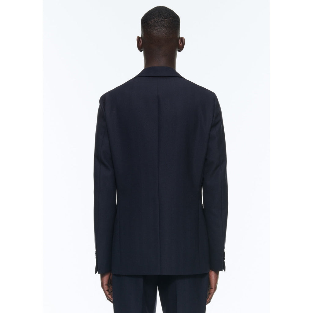 Chaqueta de espiguilla azul marino - Azul marino