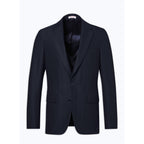 Chaqueta de espiguilla azul marino - Azul marino