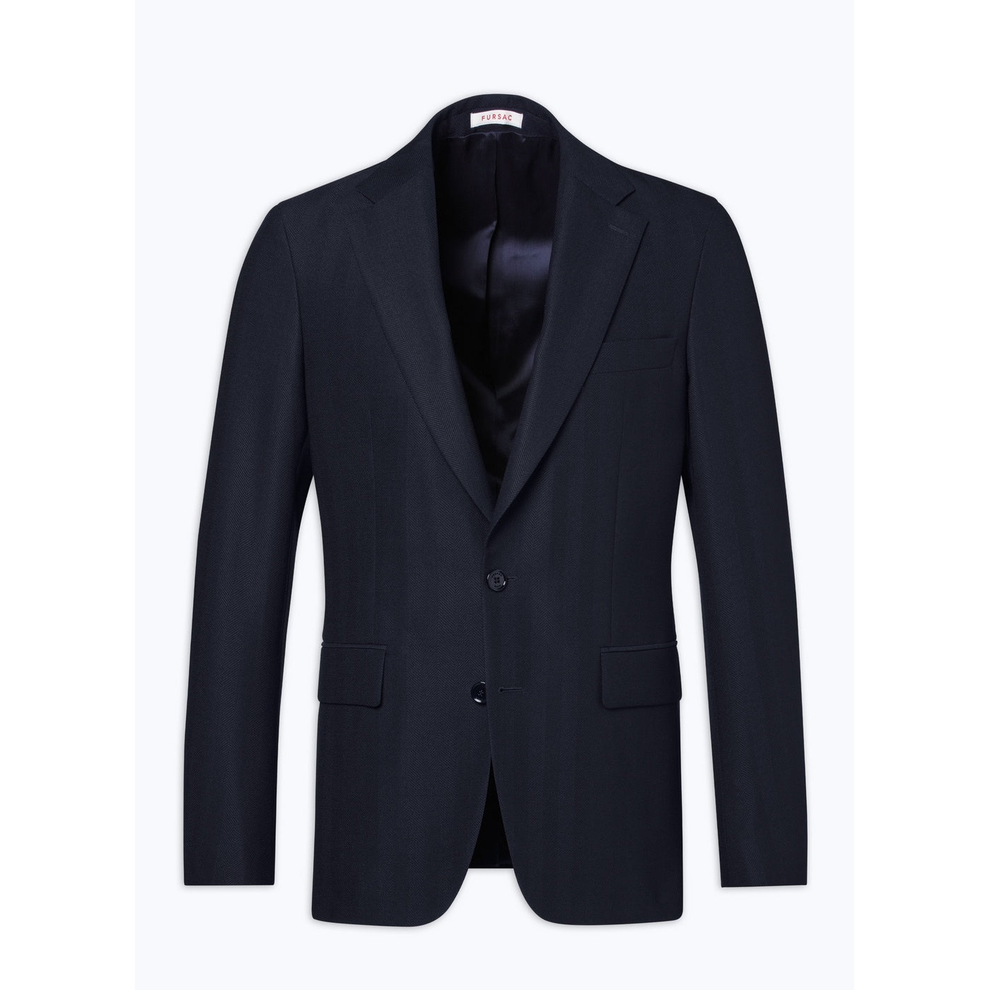 Chaqueta de espiguilla azul marino - Azul marino