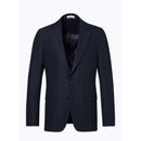 Chaqueta de espiguilla azul marino - Azul marino