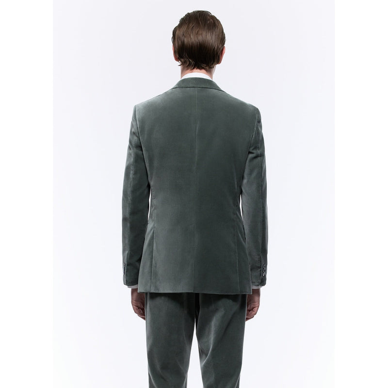 Palatine Chaqueta De Terciopelo Vert De Gris - Vert De Gris