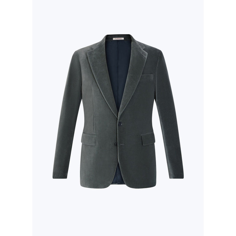 Palatine Chaqueta De Terciopelo Vert De Gris - Vert De Gris