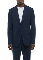 Chaqueta De Seersucker - Marino