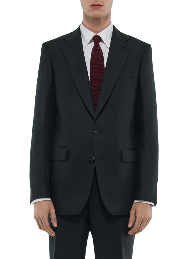 Linen Jacket - Black