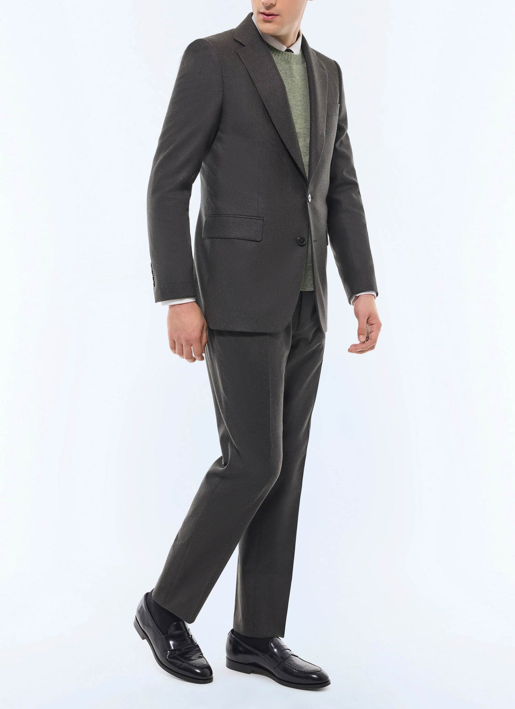 Veste En Flanelle - Vert Anglais