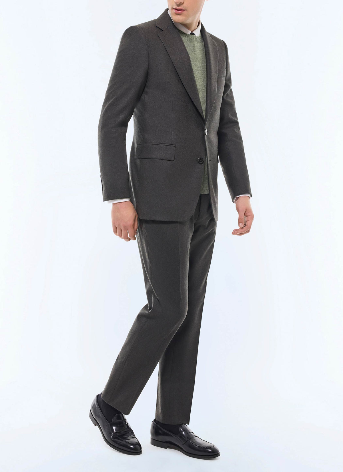 Veste En Flanelle - Vert Anglais