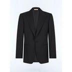 Veste De Smoking Ajustée À Motif Damier - Noir