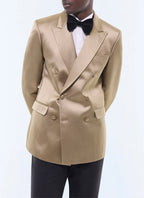 Veste De Smoking Dorée - Ocre