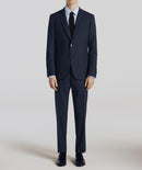 Fursac - Toile Crease Resistent Suit Jacket - Navy