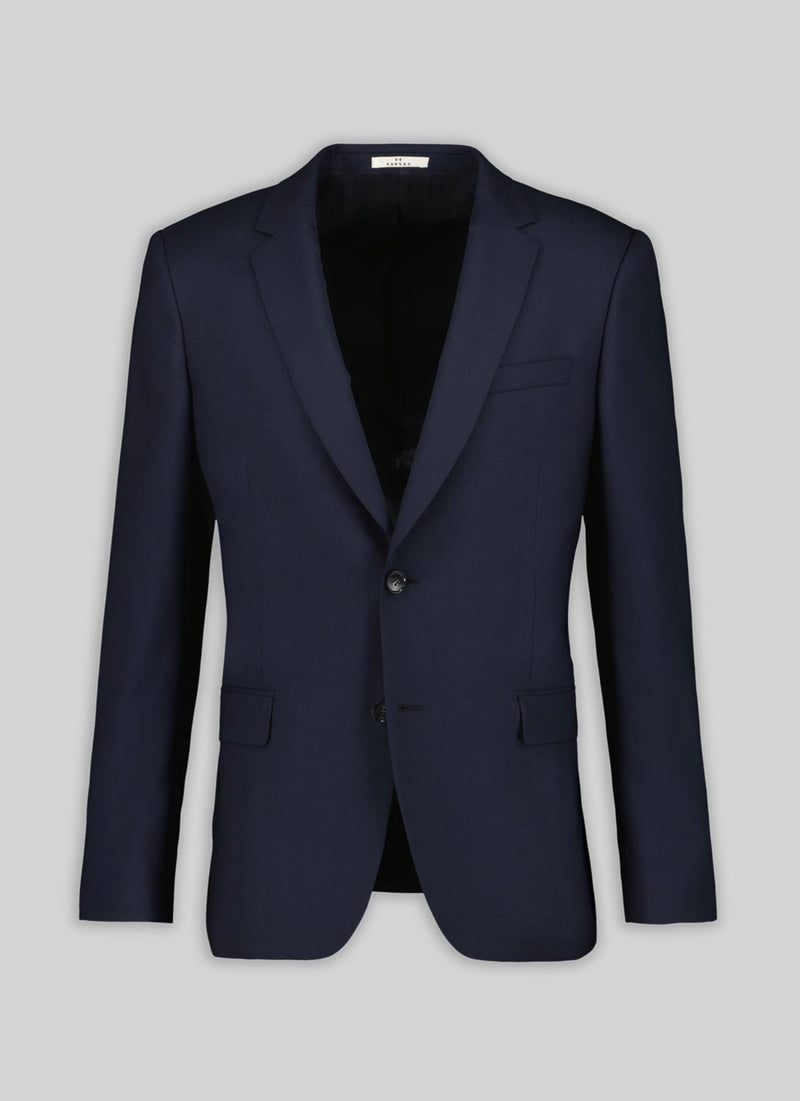 Fursac - Toile Crease Resistent Suit Jacket - Navy