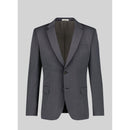 Fursac - Chaqueta Serge De Laine Gris