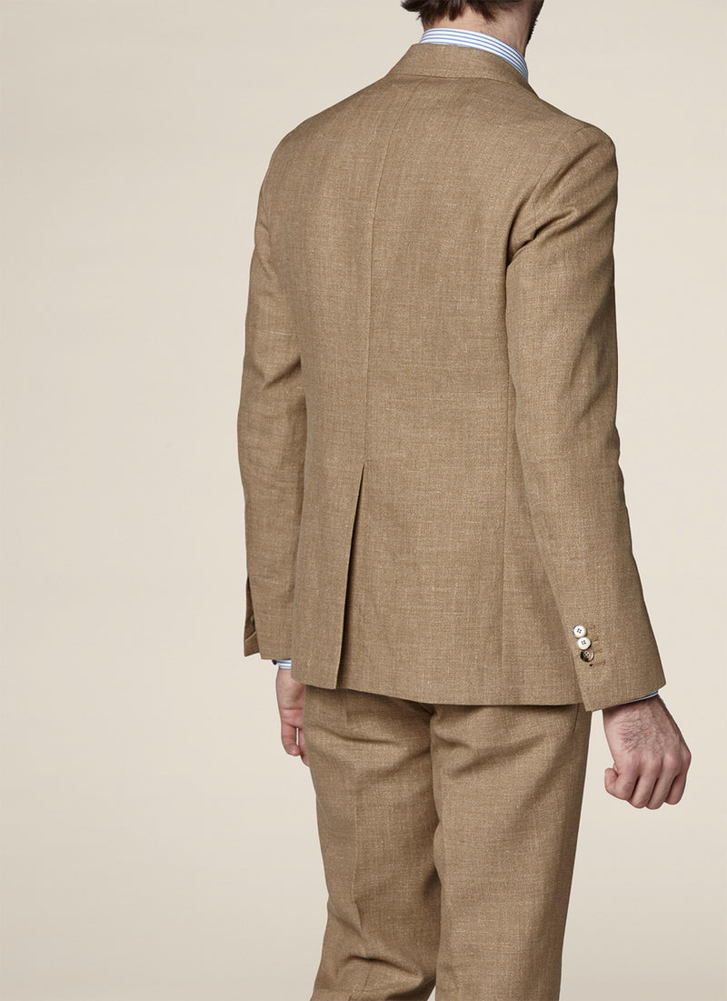 Fursac - Linen Fantasy Woven Jacket - Sable