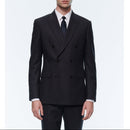 Veste Croisée Flanelle - Carbone