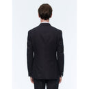 Veste Croisée Flanelle - Carbone