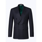 Chaqueta de franela con doble botonadura - Carbón