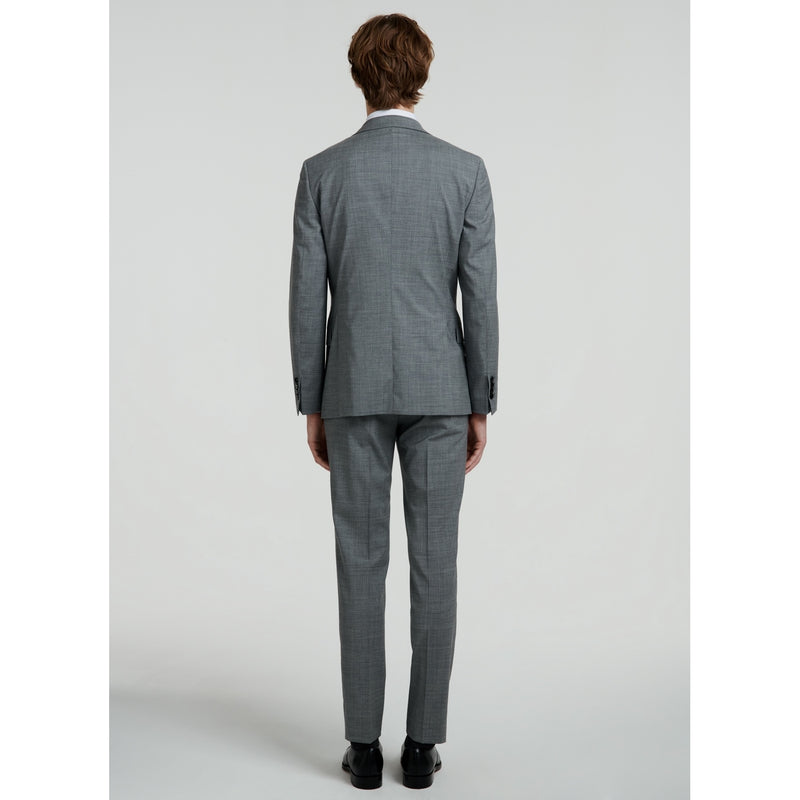 Fursac - Fil À Fil Grey Wool Jacket - Light Grey - Fil À Fil