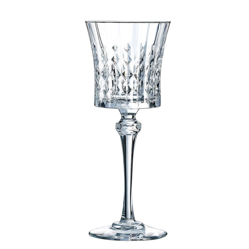 Lady Diamond - 4 Verres À Pied - 19Cl - Cristal D'Arques