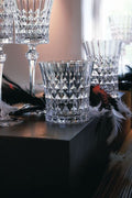 Lady Diamond - 4 Verres Bas - 27Cl - Cristal D'Arques