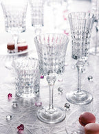 Lady Diamond - 4 Verres Bas - 27Cl - Cristal D'Arques