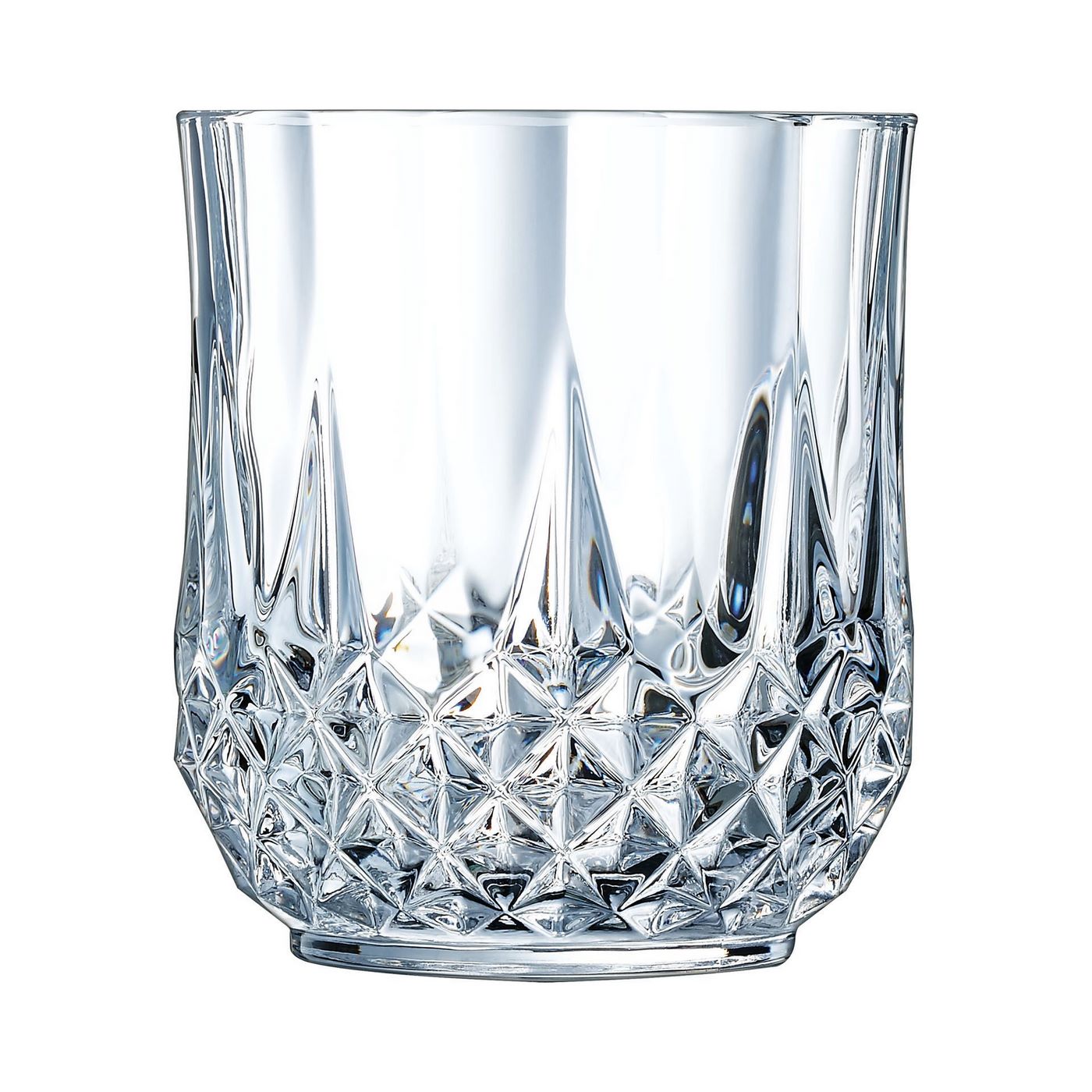Longchamp - 4 Verres Bas - 32Cl - Cristal D'Arques