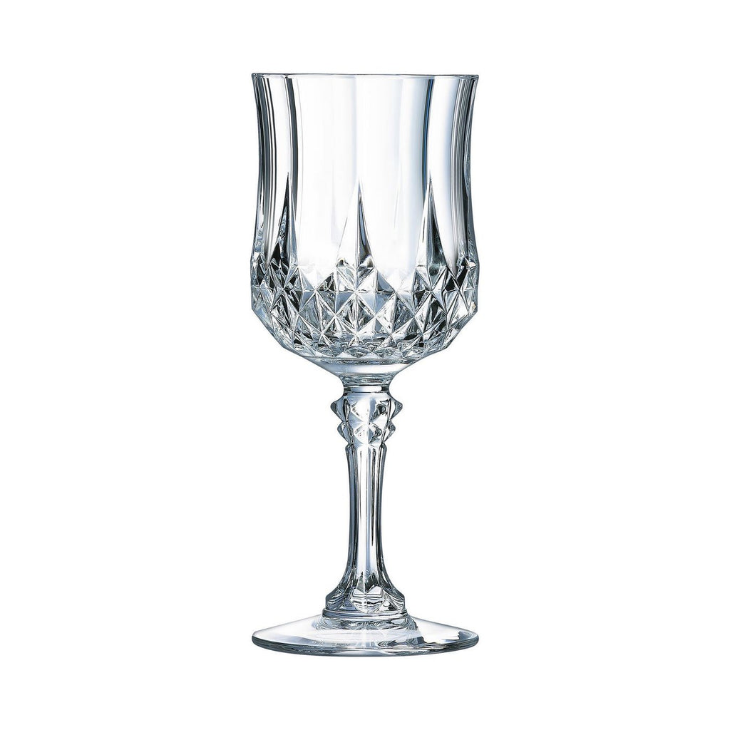 Longchamp - 4 Verres À Pied - 25Cl - Cristal D'Arques