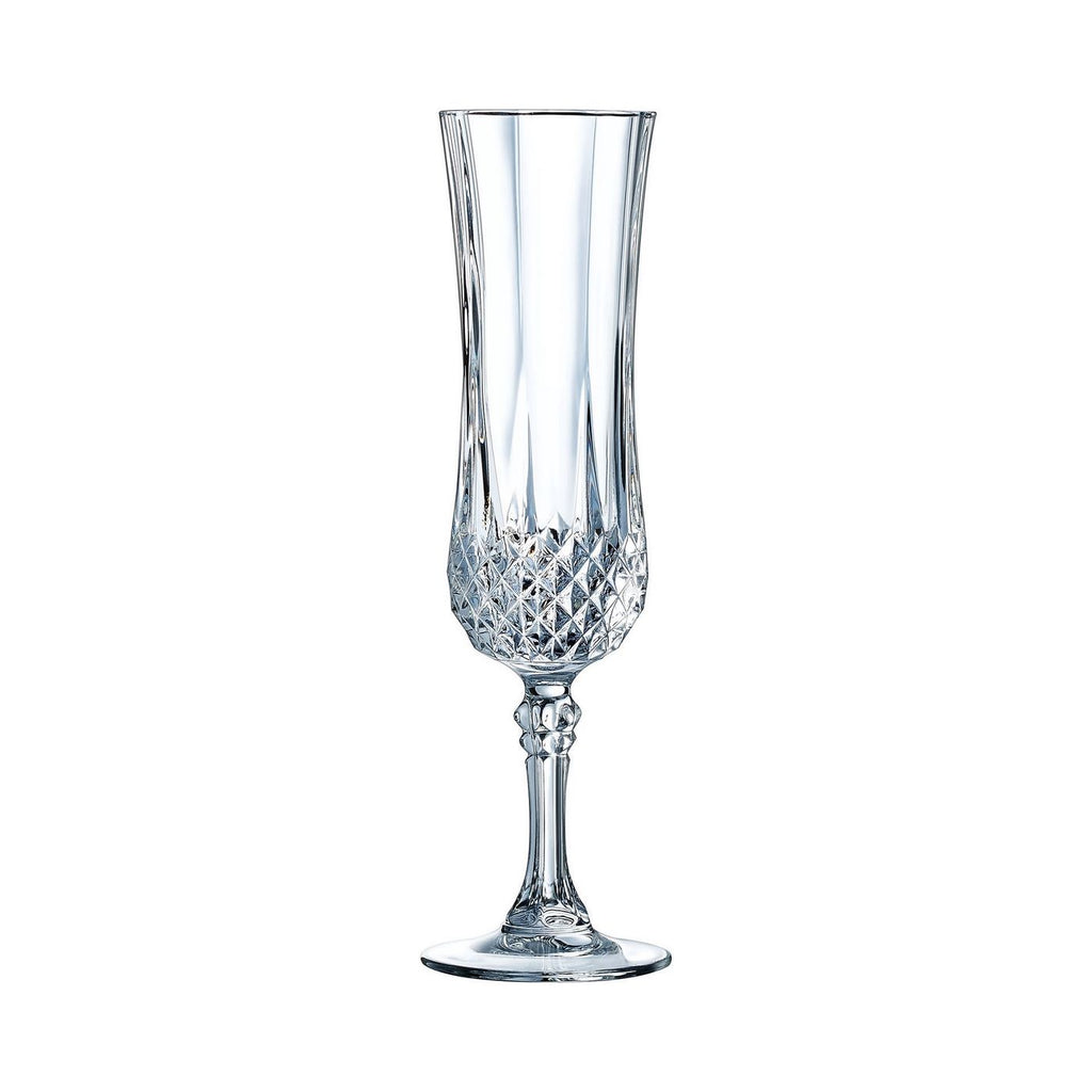 Longchamp - 4 Flûtes - 12Cl - Cristal D'Arques
