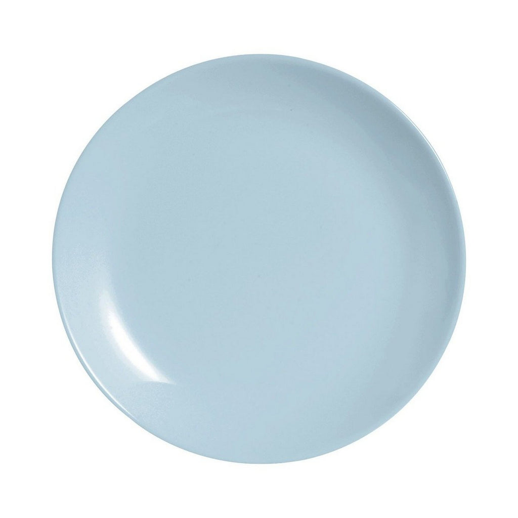 Diwali - 6 Assiettes À Dessert Paradise Blue - Bleu - 19Cm - Luminarc
