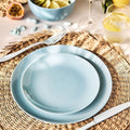 Diwali - 6 Assiettes À Dessert Paradise Blue - Bleu - 19Cm - Luminarc