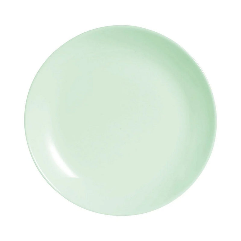 Diwali - 6 platos de postre Paradise Green - Verde - 19Cm - Luminarc