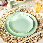 Diwali - 6 Assiettes À Dessert Paradise Green - Vert - 19Cm - Luminarc