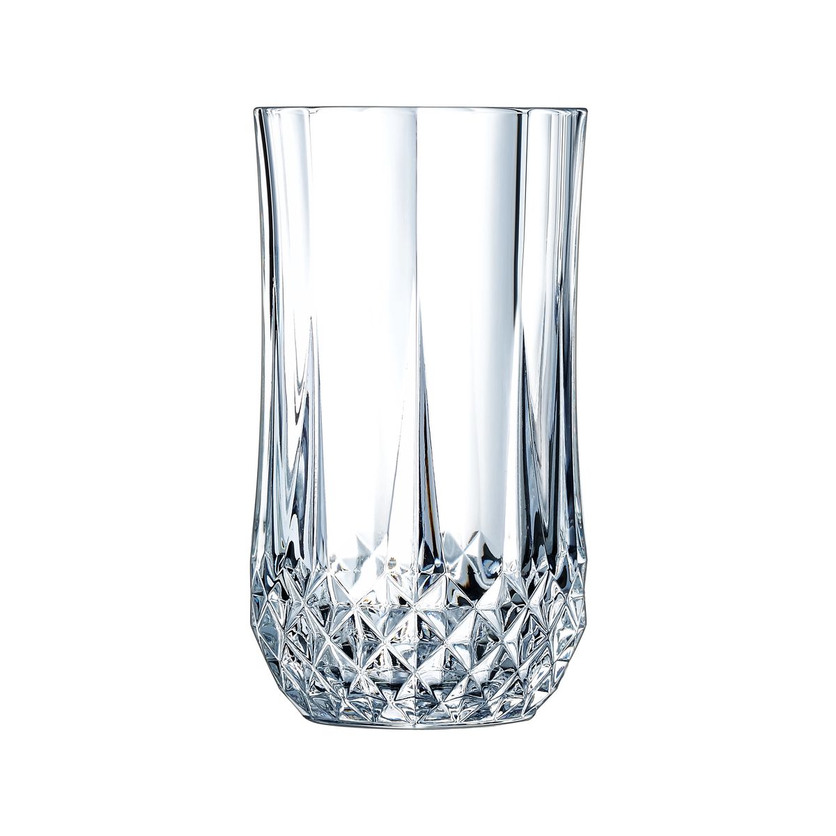 Longchamp - 4 Verres Hauts - 36Cl - Cristal D'Arques