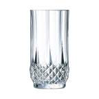 Longchamp - 4 Verres Hauts - 28Cl - Cristal D'Arques