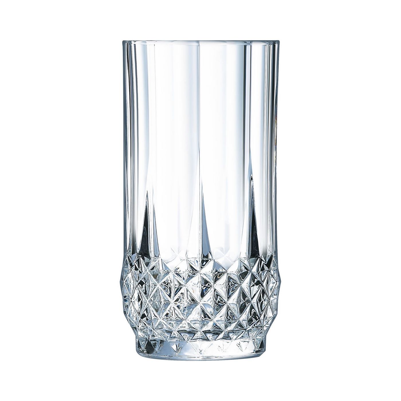Longchamp - 4 Verres Hauts - 28Cl - Cristal D'Arques