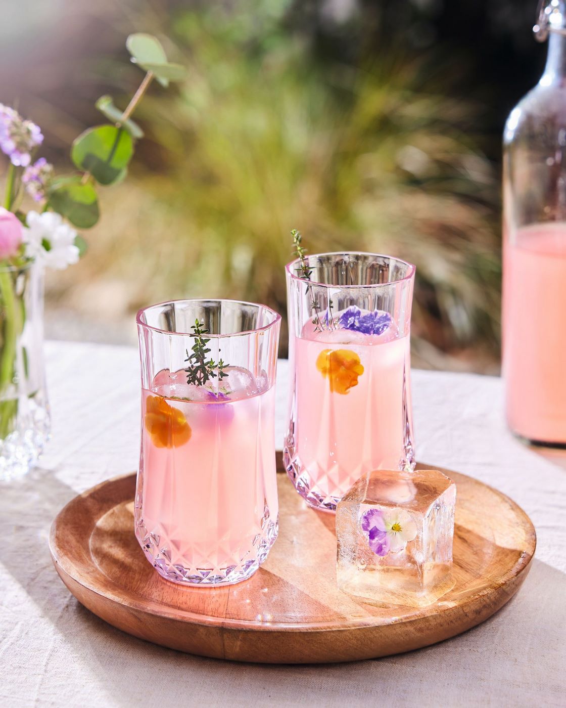 Longchamp - 4 Verres Hauts - 28Cl - Cristal D'Arques
