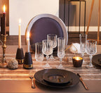 Longchamp - 4 Verres Hauts - 28Cl - Cristal D'Arques