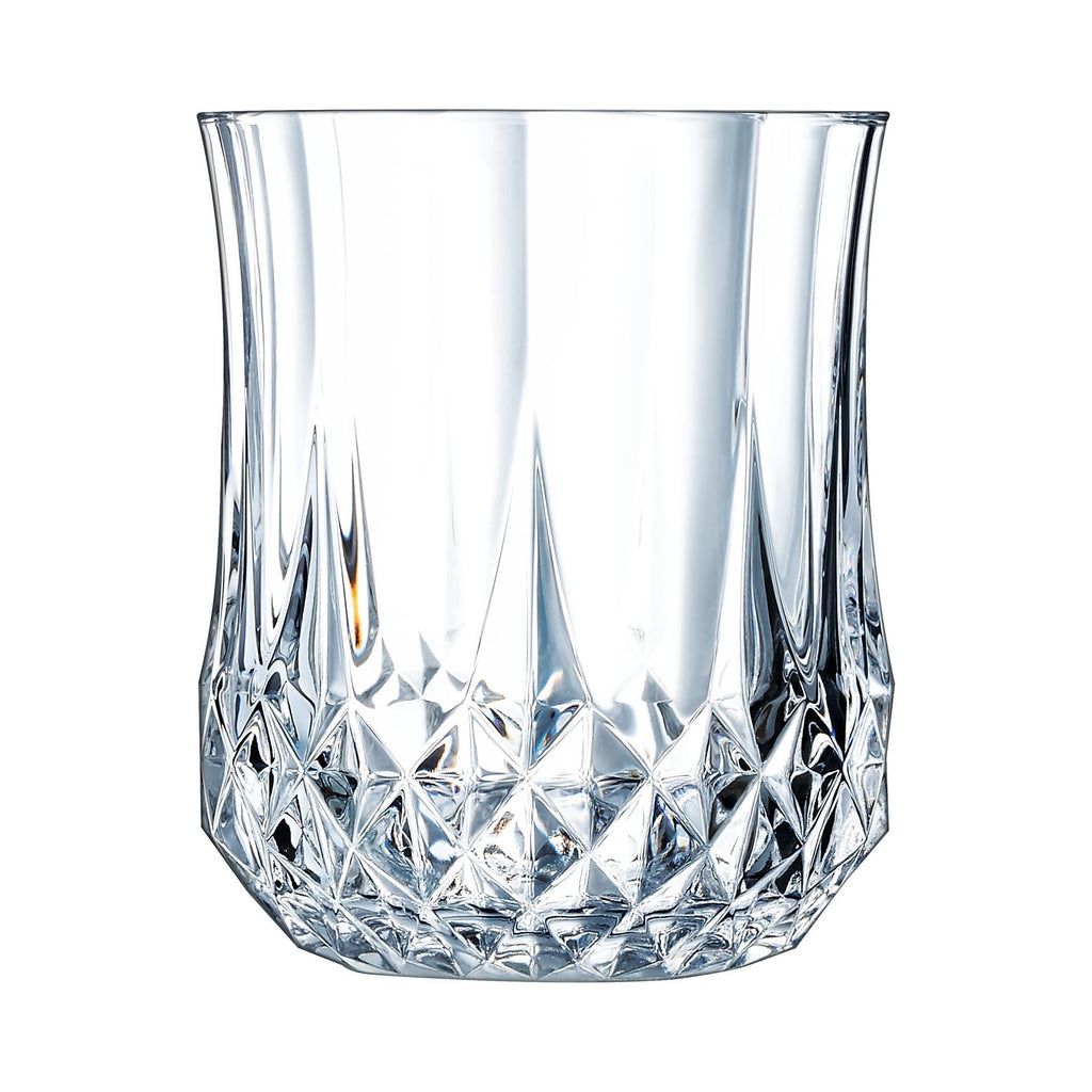 Longchamp - 4 Verres Bas - 23Cl - Cristal D'Arques