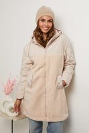 V8702 Puffer Jacket - Beige