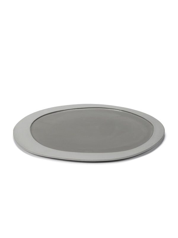 Juego de platos de 2 L - Círculo interior gris claro - De Maarten Baas