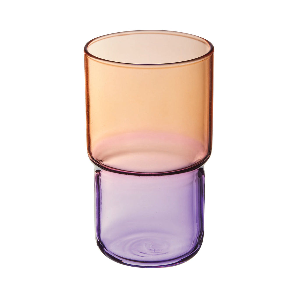 Candy Mix - 6 Water Glasses - Purple/Orange - 32cl - Luminarc