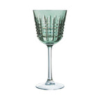 Rendez-Vous Brume - 4 Verres À Pied Rendez - Vert - 25Cl - Cristal D'Arques