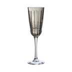 Rendez-Vous Brume - 4 Rendez Champagne Flutes - Brown - 17cl - Cristal D'Arques